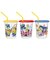 【当商品送料無料】プラスチック コップ セット 通販 子供 キッズ キャラクター ストロー付き タンブラー 蓋付き プラコップ スヌーピー