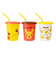 【当商品送料無料】プラスチック コップ セット 通販 子供 キッズ キャラクター ストロー付き タンブラー 蓋付き プラコップ スヌーピー