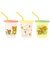 【当商品送料無料】プラスチック コップ セット 通販 子供 キッズ キャラクター ストロー付き タンブラー 蓋付き プラコップ スヌーピー