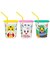 【当商品送料無料】プラスチック コップ セット 通販 子供 キッズ キャラクター ストロー付き タンブラー 蓋付き プラコップ スヌーピー
