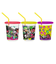 【当商品送料無料】プラスチック コップ セット 通販 子供 キッズ キャラクター ストロー付き タンブラー 蓋付き プラコップ スヌーピー