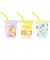 【当商品送料無料】プラスチック コップ セット 通販 子供 キッズ キャラクター ストロー付き タンブラー 蓋付き プラコップ スヌーピー