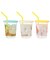 【当商品送料無料】プラスチック コップ セット 通販 子供 キッズ キャラクター ストロー付き タンブラー 蓋付き プラコップ ディズニー