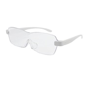 【当商品送料無料】ルーペメガネ おしゃれ 拡大 通販 ルーペ メガネ タイプ メガネ型 メガネタイプ 拡大鏡 メガネルーペ 眼鏡ルーペ クリアレンズ