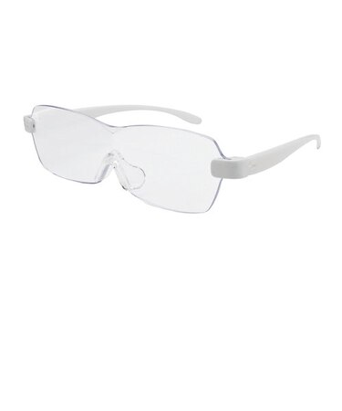 【当商品送料無料】ルーペメガネ おしゃれ 拡大 通販 ルーペ メガネ タイプ メガネ型 メガネタイプ 拡大鏡 メガネルーペ 眼鏡ルーペ クリアレンズ