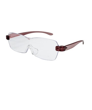 【当商品送料無料】ルーペメガネ おしゃれ 拡大 通販 ルーペ メガネ タイプ メガネ型 メガネタイプ 拡大鏡 メガネルーペ 眼鏡ルーペ クリアレンズ