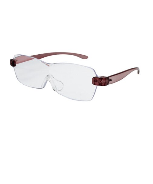 【当商品送料無料】ルーペメガネ おしゃれ 拡大 通販 ルーペ メガネ タイプ メガネ型 メガネタイプ 拡大鏡 メガネルーペ 眼鏡ルーペ クリアレンズ