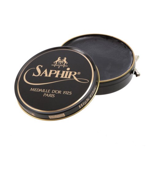 【当商品送料無料】艶出しワックス サフィール ノワール Saphir Noir 靴磨き ビーズワックス 保革効果 艶出し 定番 ケアクリーム