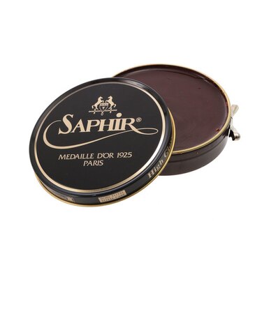 【当商品送料無料】艶出しワックス サフィール ノワール Saphir Noir 靴磨き ビーズワックス 保革効果 艶出し 定番 ケアクリーム
