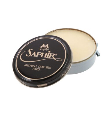 【当商品送料無料】艶出しワックス サフィール ノワール Saphir Noir 靴磨き ビーズワックス 保革効果 艶出し 定番 ケアクリーム