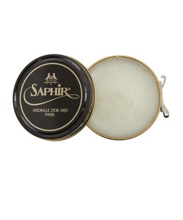 【当商品送料無料】ビーズワックスポリッシュ 50ml SAPHIR サフィール 通販 Saphir Noir サフィールノワール 艶出しワックス