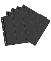 【当商品送料無料】ましかく黒ポケット替台紙 通販 ましかく 414 アルバム ましかく アルバム 台紙 台座 まし かく 写真 9面ポケット