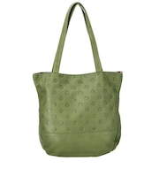 【当商品送料無料】トートバッグ レディース 小さめ 通販 本革 レザー un signet アンシグネ 小さめ B5 牛革 カウレザー 日本製 大人 かわいい ドット 水玉