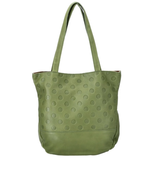 【当商品送料無料】トートバッグ レディース 小さめ 通販 本革 レザー un signet アンシグネ 小さめ B5 牛革 カウレザー 日本製 大人 かわいい ドット 水玉