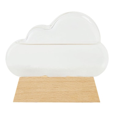 【当商品送料無料】ストームグラス クラウド 通販 ガラス 雑貨 気象計 天気 おしゃれ サイエンス 科学 結晶 ディスプレイ小物 Fun