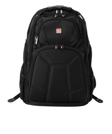 【当商品送料無料】スイスウィン リュック 通販 通学 メンズ 大容量 ブラック ブランド SWISSWIN 通勤 黒 レディース 防災リュック