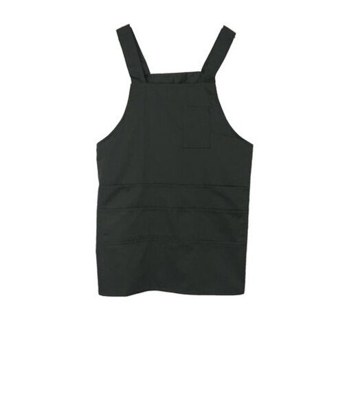 【当商品送料無料】エプロン おしゃれ ショート丈 通販 H型 後ろボタン レディース 保育士 介護士 無地 シンプル かぶり 前掛け