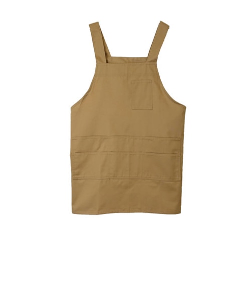 【当商品送料無料】エプロン おしゃれ ショート丈 通販 H型 後ろボタン レディース 保育士 介護士 無地 シンプル かぶり 前掛け