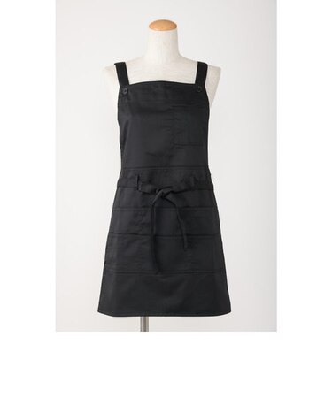 【当商品送料無料】エプロン おしゃれ 通販 エプロン ナチュラル レディース ポケット たくさん h型 ワンピース ブラック ネイビー レッド