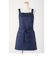 【当商品送料無料】エプロン おしゃれ 通販 エプロン ナチュラル レディース ポケット たくさん h型 ワンピース ブラック ネイビー レッド