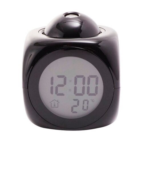 【当商品送料無料】置き時計 おしゃれ デジタル 通販 置時計 夜も見える 時計 プロジェクター 光る ライト 音声 目覚まし 音声機能 読み上げ