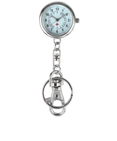 【当商品送料無料】ナースウォッチ シンプル 定番 キーホルダー おしゃれ かわいい 時計 レディース ハングウォッチ 看護師 介護士 保育士
