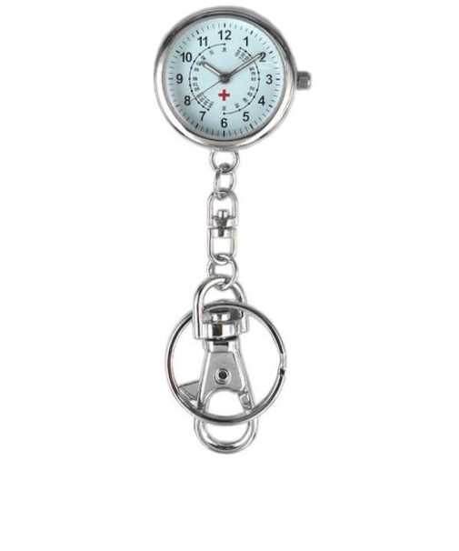 【当商品送料無料】ナースウォッチ シンプル 定番 キーホルダー おしゃれ かわいい 時計 レディース ハングウォッチ 看護師 介護士 保育士