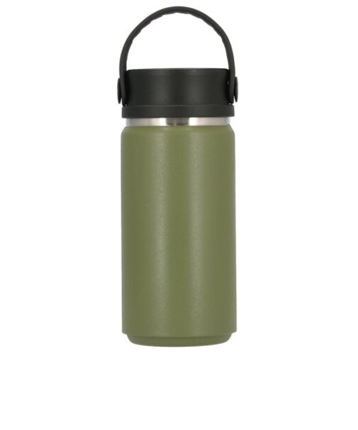 【当商品送料無料】ステンレスボトル おしゃれ 通販 350ml 保温 保冷 水筒 大人 シンプル 無地 通勤 通学 直飲み ハンドル付き 広口