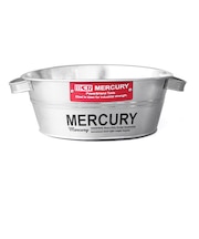 【当商品送料無料】マーキュリー バケツ 通販 ブリキバケツ 雑貨 おしゃれ MERCURY タブバケツ ブリキ スチール ガーデニング 花壇