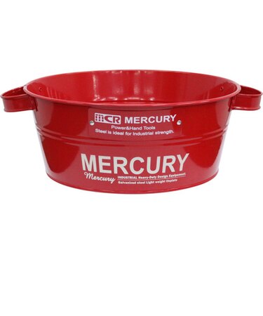 【当商品送料無料】マーキュリー バケツ 通販 ブリキバケツ 雑貨 おしゃれ MERCURY タブバケツ ブリキ スチール ガーデニング 花壇