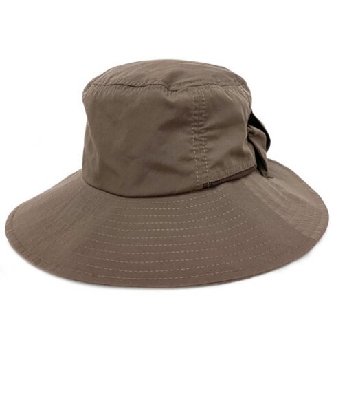 【当商品送料無料】帽子 レディース つば広 通販 UVカット メッシュ 紫外線対策 対策 ツバ広 はっ水 撥水 ストラップ付き リボン おしゃれ