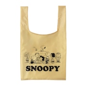 【当商品送料無料】エコバッグ 折りたたみ コンパクト 通販 軽量 大 レジ袋 型 おしゃれ かわいい キャラクター スヌーピー コンビニ シンプル
