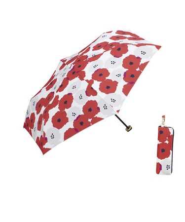 【当商品送料無料】折りたたみ傘 w.p.c ワールドパーティ 通販 レディース 50cm 6本骨 晴雨兼用 アンブレラ ミニ ジッパー ケース 収納