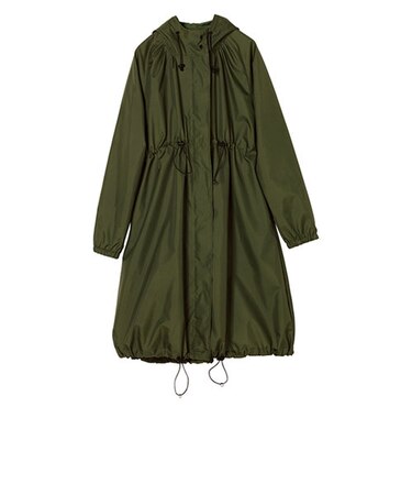 【当商品送料無料】レインコート レディース おしゃれ 通販 ロング モッズ 長め 防水加工 はっ水 撥水 自転車 ママ 通学 通勤 シンプル 無地