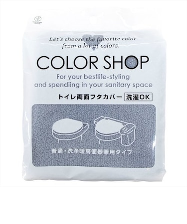 【当商品送料無料】トイレフタカバー 洗浄便座用 おしゃれ ウォシュレット Ｏ型 特殊便座用 ふたカバー カラーショップ 普通便座用 195234