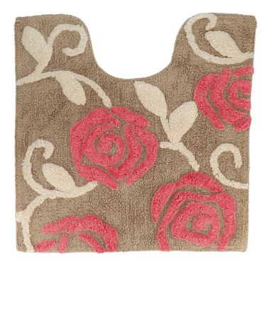 【当商品送料無料】トイレマット 標準 通販 コットン 綿100 洗える トイレ マット トイレタリー おしゃれ かわいい フラワー 花柄