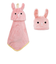 【当商品送料無料】ループタオル おしゃれ 通販 女の子 男の子 ループ付きタオル キャラクター 動物 どうぶつ ループ付きハンドタオル 保育園