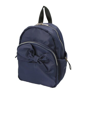 【当商品送料無料】リュック 小さめ レディース 軽量 通販 ミニ リボン リボン柄 リュックサック ナップザック バックパック デイパック ザック