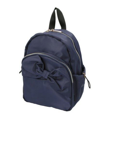 【当商品送料無料】リュック 小さめ レディース 軽量 通販 ミニ リボン リボン柄 リュックサック ナップザック バックパック デイパック ザック