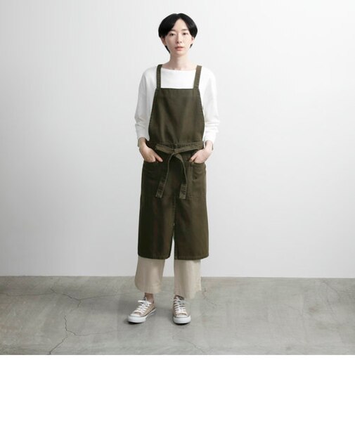 【当商品送料無料】ココウォーク エプロン 通販 おしゃれ ナチュラル ワークエプロン 前結び メンズ 男女兼用 保育士 ブランド cocowalk