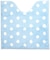 【当商品送料無料】トイレマット おしゃれ 通販 洗える 60×60 センチ ふんわリッチ 60cm 抗菌 防臭 Mサイズ 洗濯可 かわいい カキウチ