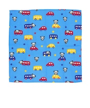 【当商品送料無料】ランチクロス シワになりにくい ナフキン 通販 ハンカチ お弁当包み バンダナ パンダ 車 おにぎり きんちゃく ネームタグ