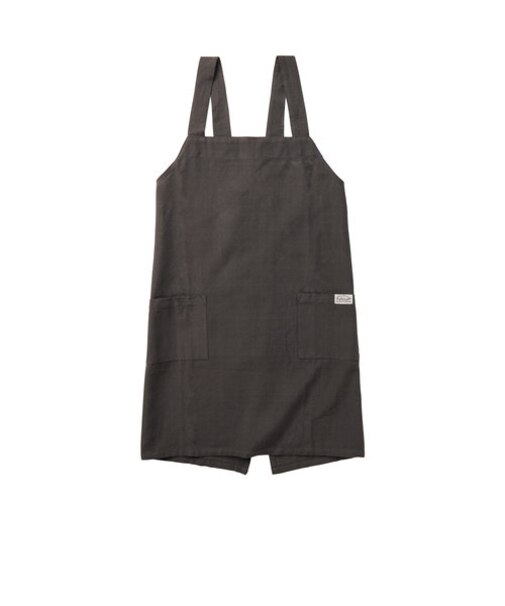 【当商品送料無料】エプロン おしゃれ ワンピース 保育士 通販 かぶり かぶるだけ シンプル 無地 バンダナ柄 ナチュラル レディース かわいい