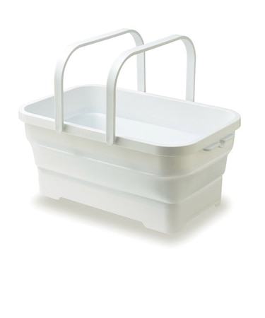 【当商品送料無料】ランドリーバスケット 折りたたみ 通販 四角 大 容量 足湯 シリコン 浸け置き バケツ ソフトバスケット たらい 折り畳み