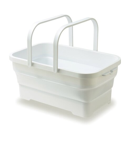 【当商品送料無料】ランドリーバスケット 折りたたみ 通販 四角 大 容量 足湯 シリコン 浸け置き バケツ ソフトバスケット たらい 折り畳み