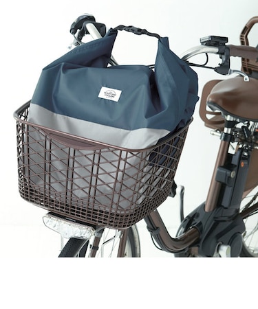 【当商品送料無料】自転車 カゴカバー 防水加工 通販 撥水 はっ水 バッグカバー 前かご 通勤 通学 雨 雪 梅雨  エコバッグ ショッピングバッグ