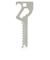 【当商品送料無料】マルチツール キーホルダー 通販 Key-Quest キークエスト 6in1 便利ツール 工具 鍵型 カッター 栓抜き