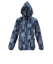 【当商品送料無料】ヤッケ レディース 通販 NAMORADA ナモラダ kajimeiku カジメイク 農ヤッケ 上着 柄物 ゆったり 大きめ