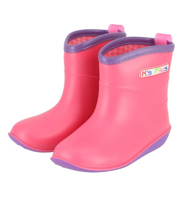 【当商品送料無料】レインブーツ キッズ ショート 通販 キッズレインブーツ レインシューズ キッズレインシューズ 子供靴 長靴 雨靴 Ks Plus
