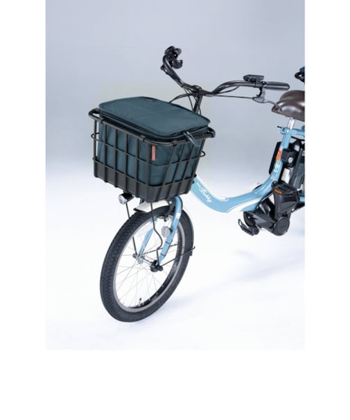 【当商品送料無料】自転車 前かごカバー 2段式 通販 前カゴカバー 二段式 フロント 大容量 大型 かごカバー カゴカバー 盗難防止 撥水 はっ水